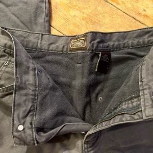 Mens Schmidt workwear fleece lined pants